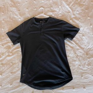 BLYT black Henley shirt
